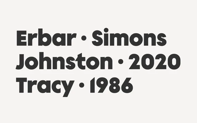 Supera Gothic specimen from W Type Foundry