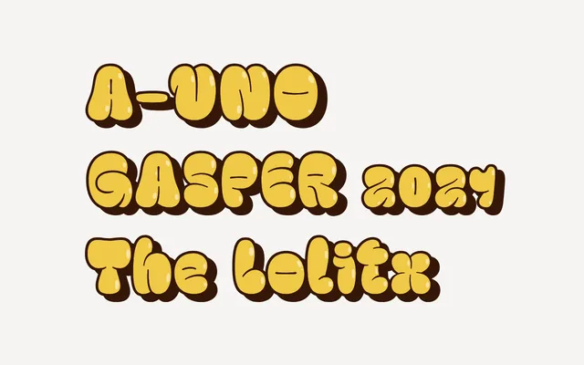 Throwup specimen from W Type Foundry