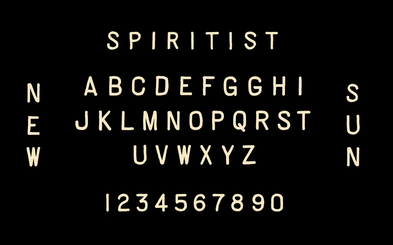 Spiritist specimen from Wabi Sabi Type