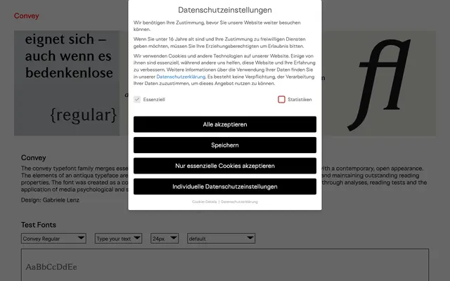 Convey specimen from Wannatype