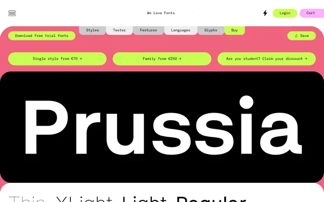 We Love Fonts