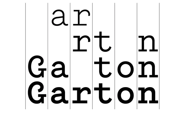 Garton specimen from Weekend Type
