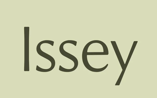 TWK Issey specimen from WELTKERN