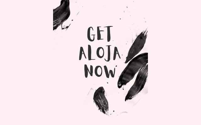 Aloja Free Handwriting Font specimen from Wild Type