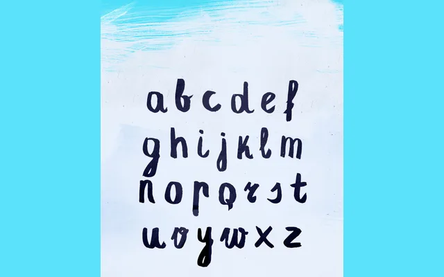 Banaue Extended Brush Font specimen from Wild Type