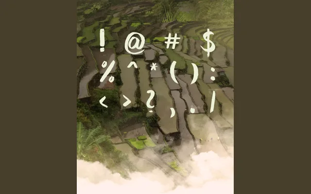 Banaue Handwritten font specimen from Wild Type