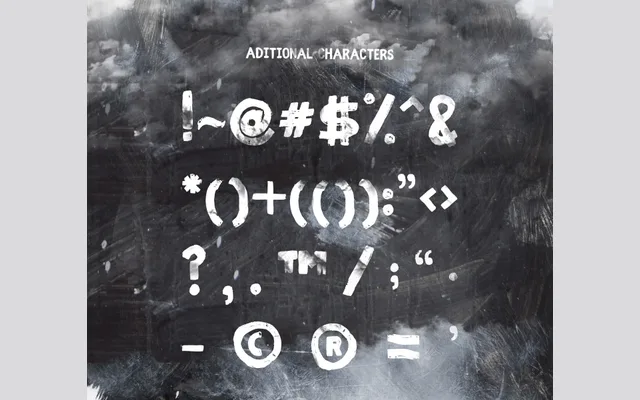 Fibre Extended Brush Font specimen from Wild Type