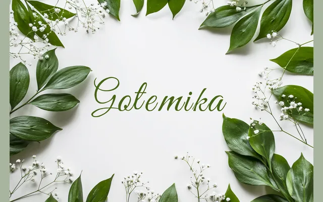 Gotemika Free Font specimen from Wild Type