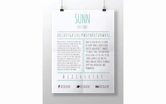 SUNN Free Font specimen from Wild Type