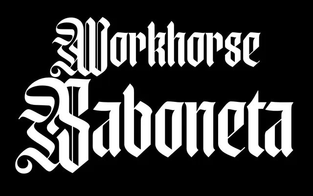 Workhorse Saboneta specimen from Workhorse Type Foundry