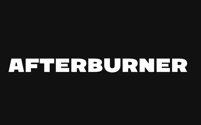 Afterburner specimen from Yeahright Type