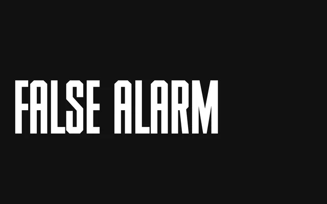 False Alarm specimen from Yeahright Type