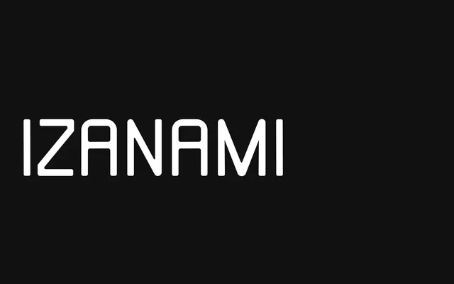 Izanami specimen from Yeahright Type
