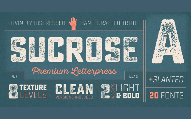 Sucrose specimen from Yellow Design Studio