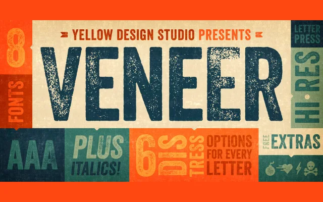 Veneer specimen from Yellow Design Studio