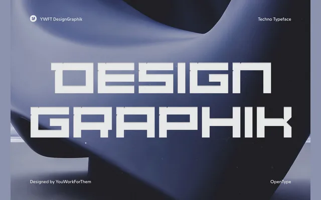 YWFT DesignGraphik specimen from YouWorkForThem