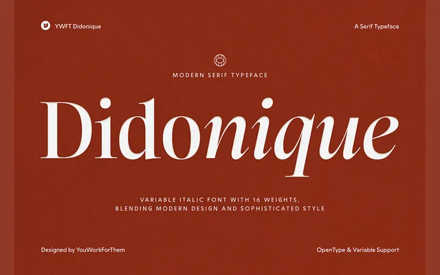 YWFT Didonique specimen from YouWorkForThem