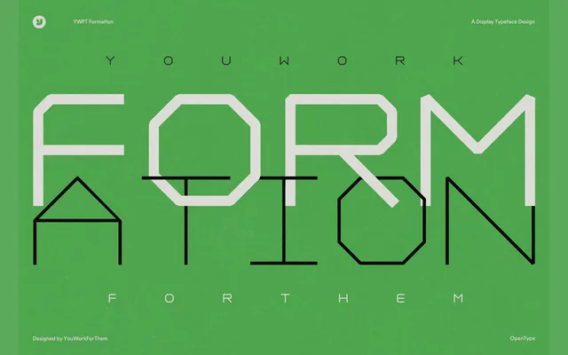 YWFT Formation specimen from YouWorkForThem