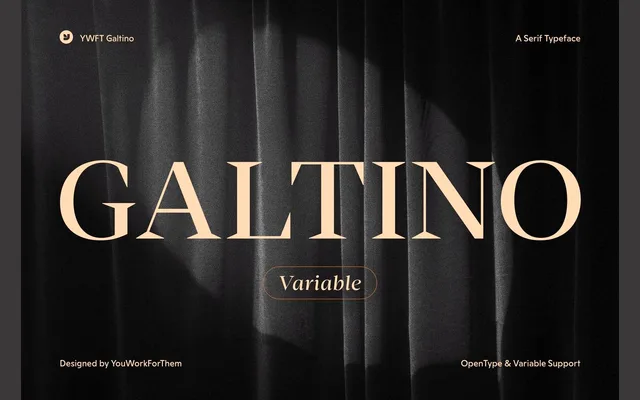 YWFT Galtino specimen from YouWorkForThem