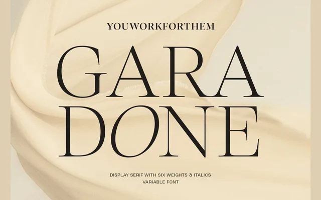 YWFT Garadone specimen from YouWorkForThem