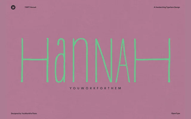 YWFT Hannah specimen from YouWorkForThem
