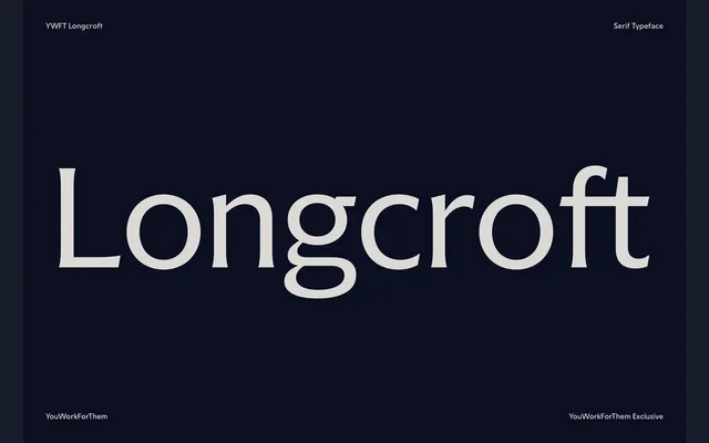 YWFT Longcroft specimen from YouWorkForThem