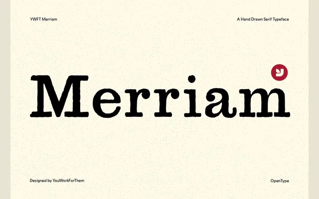 YWFT Merriam specimen from YouWorkForThem