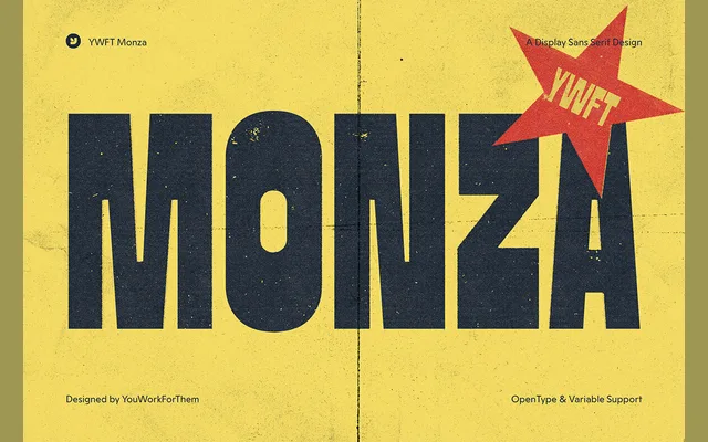 YWFT Monza specimen from YouWorkForThem