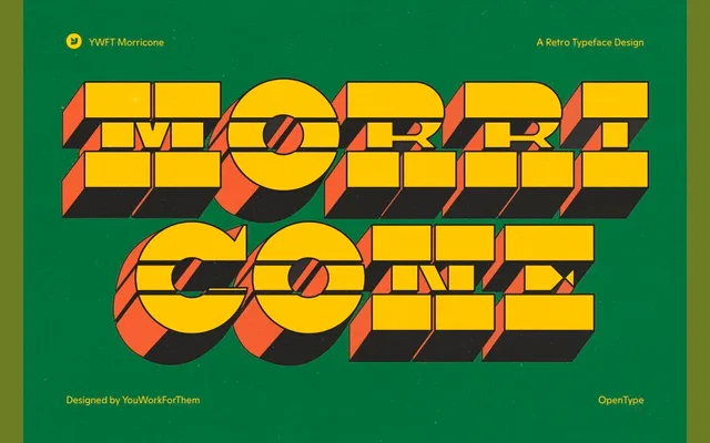 YWFT Morricone specimen from YouWorkForThem