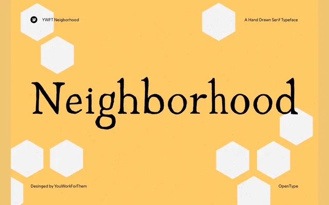 YWFT Neighborhood specimen from YouWorkForThem