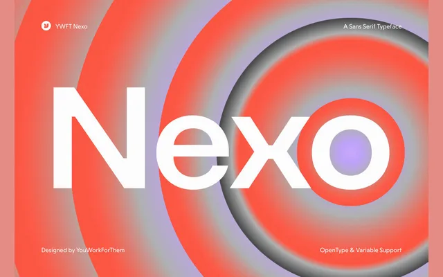 YWFT Nexo specimen from YouWorkForThem