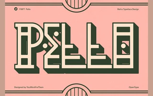 YWFT Pello specimen from YouWorkForThem