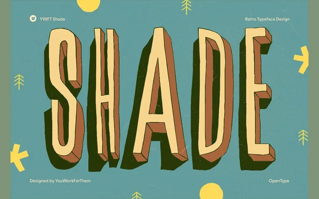 YWFT Shade specimen from YouWorkForThem