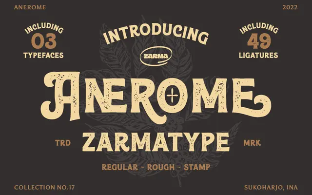 Anerome specimen from Zarma Type
