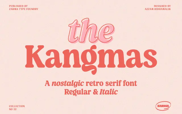 Kangmas specimen from Zarma Type