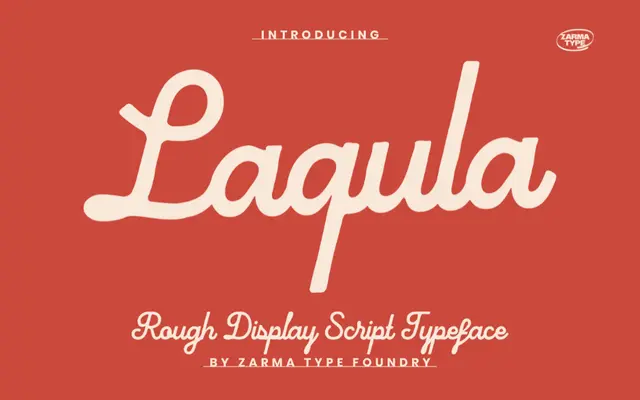 Laqula specimen from Zarma Type