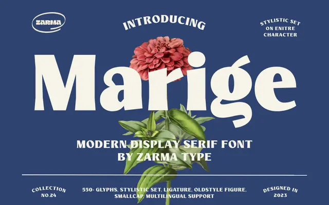 Marige specimen from Zarma Type