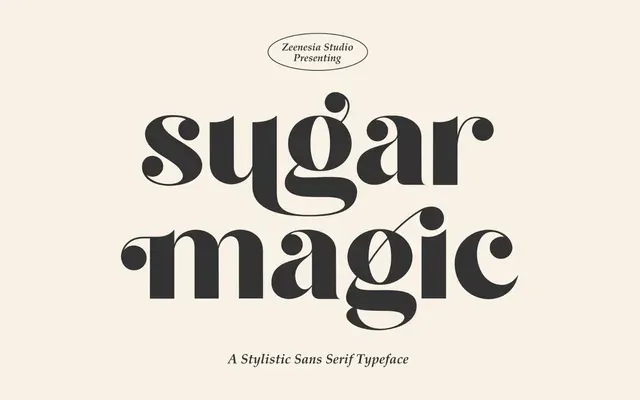 Sugar Magic specimen from Zeenesia Studio