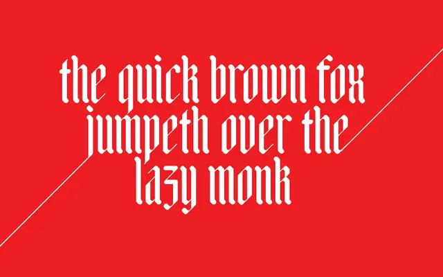 Adlibitum specimen from Zetafonts