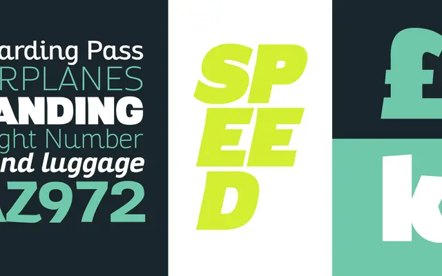 Altair specimen from Zetafonts