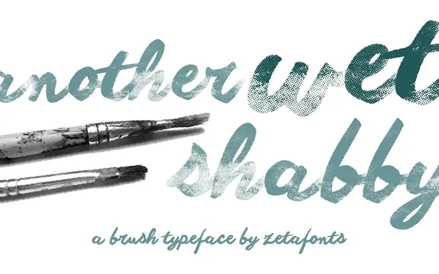 Another Shabby specimen from Zetafonts