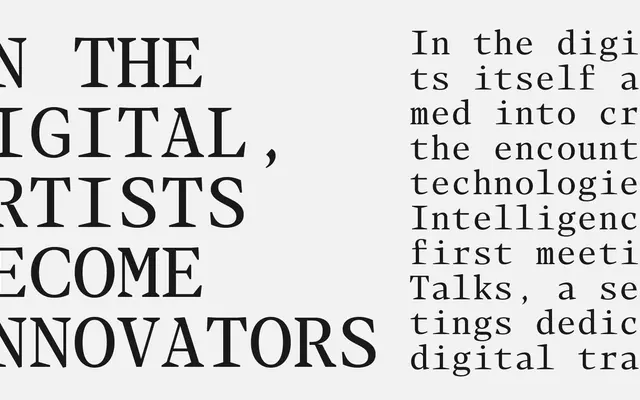 Blacker Mono specimen from Zetafonts