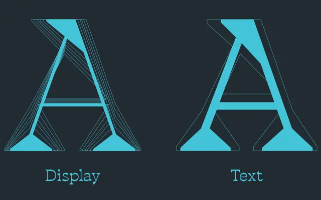 Blackest specimen from Zetafonts
