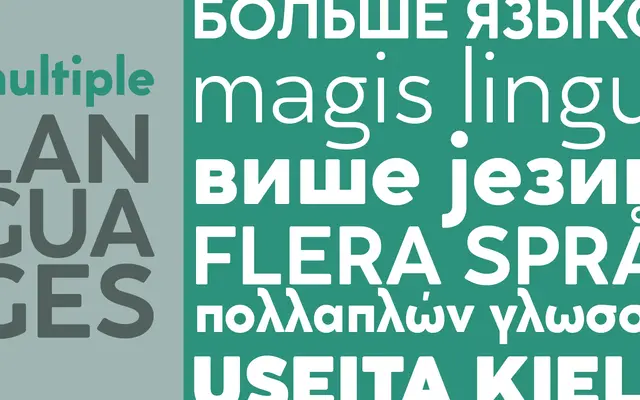 Cocogoose Classic specimen from Zetafonts