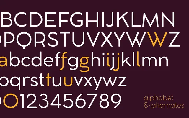 Cocomat Pro specimen from Zetafonts