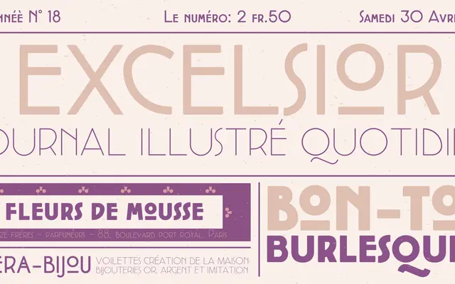 Cocotte specimen from Zetafonts