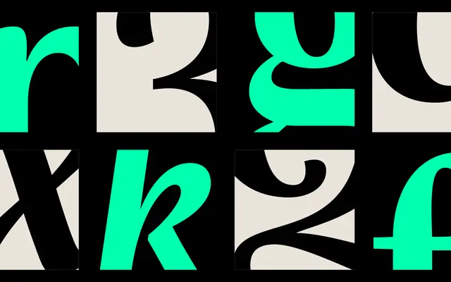 Evans specimen from Zetafonts