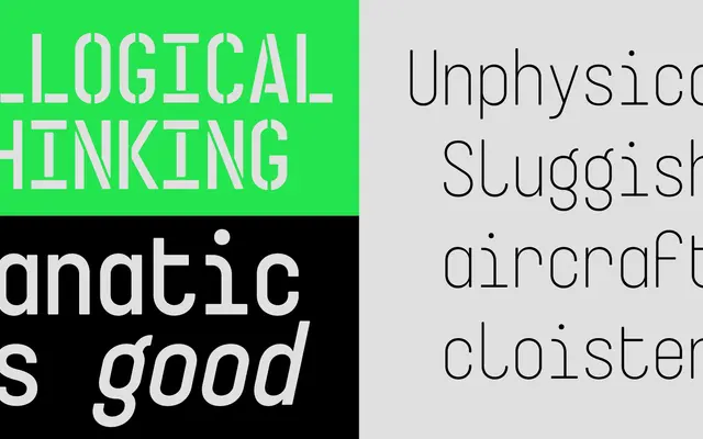 Targa Pro specimen from Zetafonts